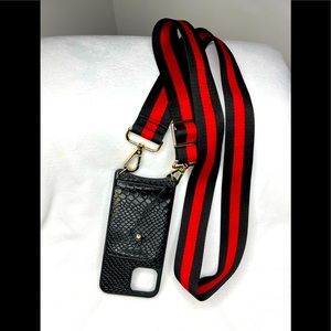 Iphone 12 Pro Max phone case with strap